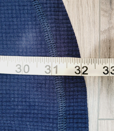 Polo Jeans Company Ralph Lauren Mens XXL Shirt Blue 1/4 Zip Short Sleeve - READ - Picture 9 of 11