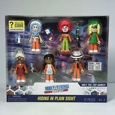 Roblox DEVSERIES Jailbreak Hiding In Plain Sight 6 Action Figures Virtual Code