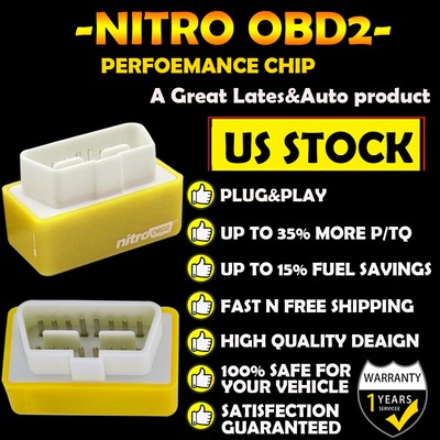 For CHEVY Best OBD2 Tuner Performance Chip 1996-2017 SAVE GAS/FUEL Plug N Play For CHEVY Best OBD2 Tuner Performance Chip 1996-2017 SAVE GAS/FUEL Plug N Play