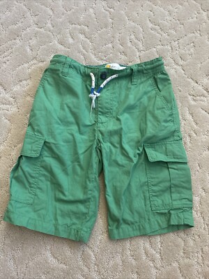 Mini Boden Garment Dyed Cargo Short Thick boys Twill Safari