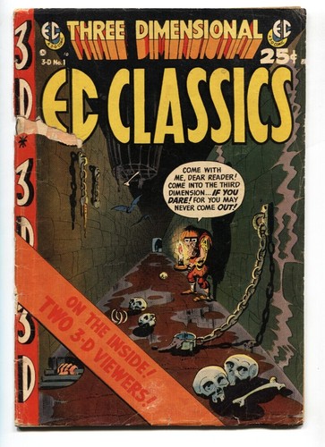 Three Dimensional EC Classics #1 - 1954 - EC - FR/G - comic book - Picture 1 of 2