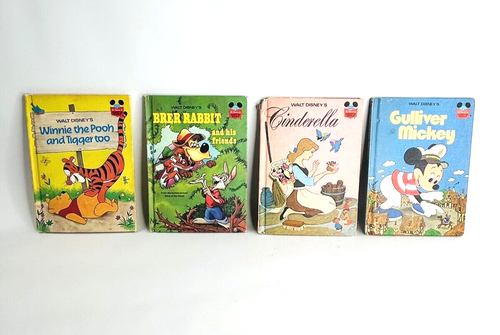 Lot of 8 Wonderful World Reading Walt Disney Cartoon Children Kids Books 1970s - Picture 6 of 15