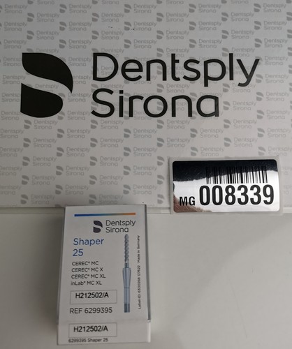 Dentsply Sirona CEREC Shaper 25 - 3 fresas - MG008339 - Imagen 1 de 2