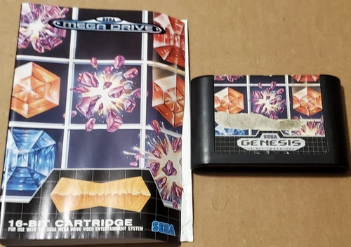 Columns Sega Mega Drive Game Cartridge and Art no Manual or Case Tested