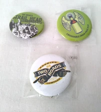 Fat Head's Brewing Two Roads India Pale Ale Souvenir Pin Pinback Button 1.5 in