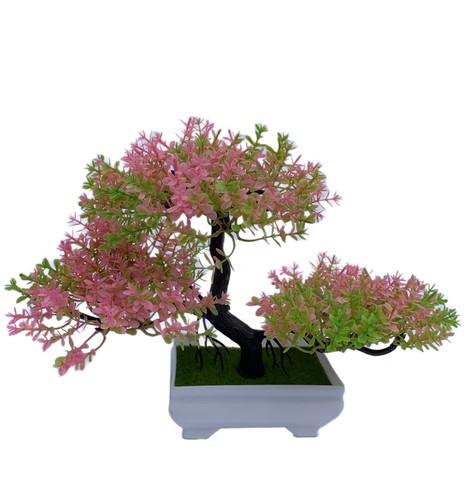 Artificial Desk Plant, Fake House Plant Flower Potted Party/Garden/Home Decor - Picture 6 of 8