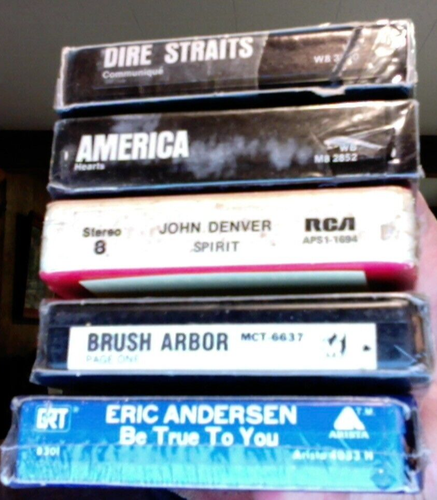 Rock 8 track tapes- all sealed- 60's/70's/early 80's- priced $1 and up- nice lot - Bild 18 von 211