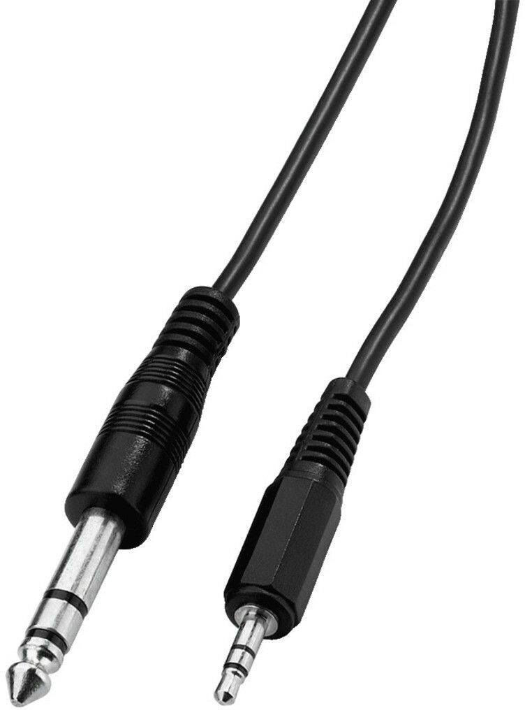 Thumbnail - Acs-2635 Stereo Klinkenkabel 3,5mm Auf 6,3mm Klinkenstecker - 2 Meter