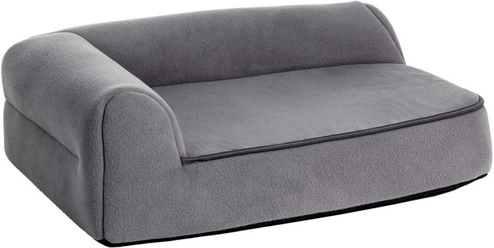 Orthopedic dog bed Ortho Visco, grey, 80cm x 60cm x 21cm Dog Bed, Orthopedic dog bed Ortho Visco, grey, 80cm x 60cm x 21cm Dog Bed,