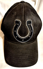 Indianapolis Colts Ballcap Hat Football Ball Cap NFL Team Apparel Black L/XL