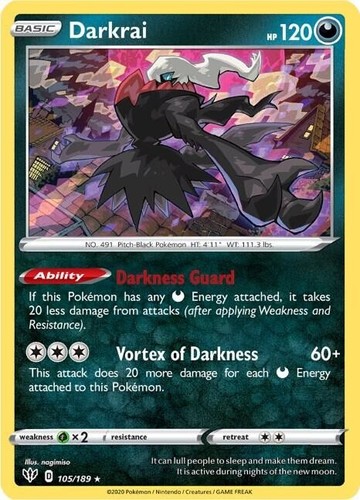 Pokemon Darkness Ablaze Reverse Holo Singles NM- VOLUME DISCOUNT All Near Mint - Picture 76 of 126