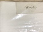 Sferra White Diamond Dot Pique Matelasse F/ Queen Coverlet & Standard Shams NWT