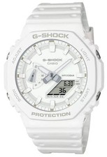 CASIO G-SHOCK GA-2100-7A7ER Herren-Armbanduhr - Weiß
