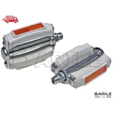 Coppia Pedali Bici Graziella - Olanda - Epoca Bacchetta - City - Sport Bianco