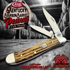 Case Xx Knives Usa 2025 Kentucky Bourbon Barrel Wood Peanut Knife Only 350 Made
