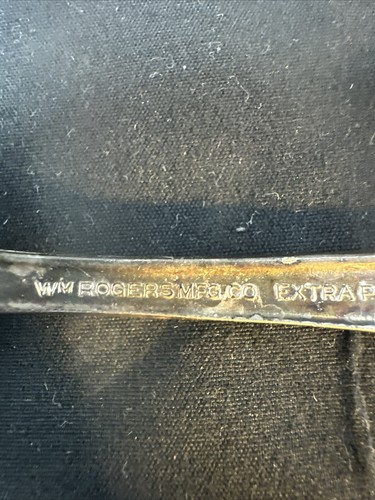 Vintage Wm Rogers MFG. Co Extra Plate Original 9-1/2" Cake / Pie Server - Picture 6 of 10