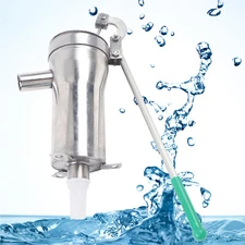 Hand Pump Stamped Deep Water Well Pump Suction Pump/ Bracket 202 Stainless Steel