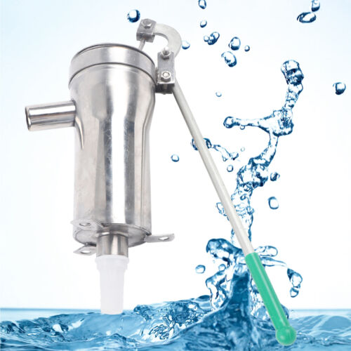 Deep Water Well Pump Stainless Steel Hand Pump Suction Hand Pump Bracket Garden - Picture 27 of 48