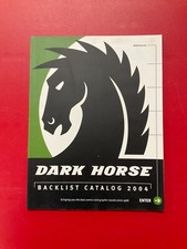 Dark Horse Comics 2004 Backlist Catalog (Excellent Condition)