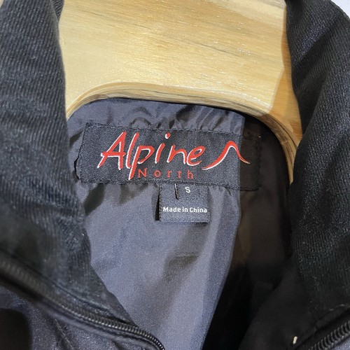 Alpine North Campgaw Nieve Deportes Esquí Hombres Pequeño Negro Impermeable Cremallera Completa Chaleco - Imagen 4 de 6