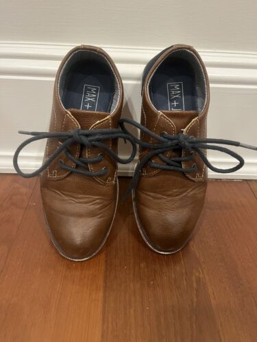 Scarpe eleganti Max + Jake Oxford stringate Oliver marrone navy bambini ragazzi bambino taglia 13 - Foto 6 di 11