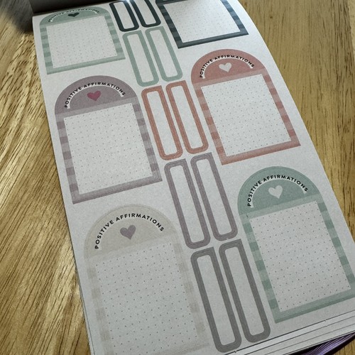 The Happy Planner Wellness Stickers Book 1010 Pieces Health Fitness Self Care - Picture 8 of 17
