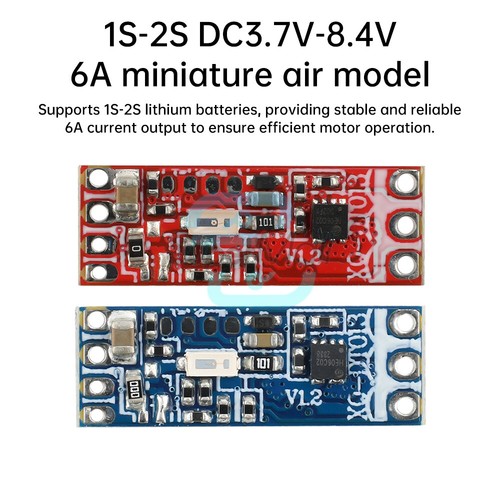 1S-2S 6A Micro Brushless ESC Motor Controller Board for 1104 1106 1306 1407 1503 - Bild 3 von 26