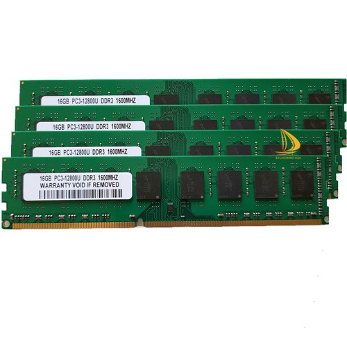 New 4x 16GB 2Rx4 PC3-12800 DDR3 1600 MHz Desktop Memory RAM Only for AMD chips - Picture 8 of 8