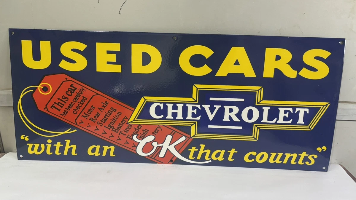 Chevrolet Signs products for sale | eBay