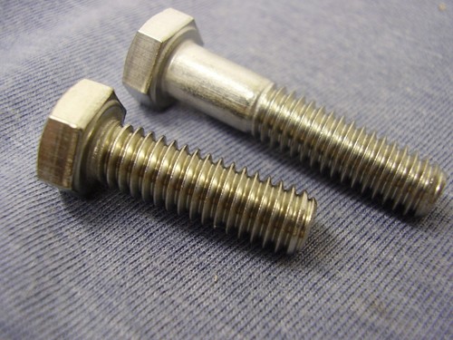 Ford Essex V6 STAINLESS STEEL Alternator Bracket Hex Bolts & Washers - Picture 3 of 4