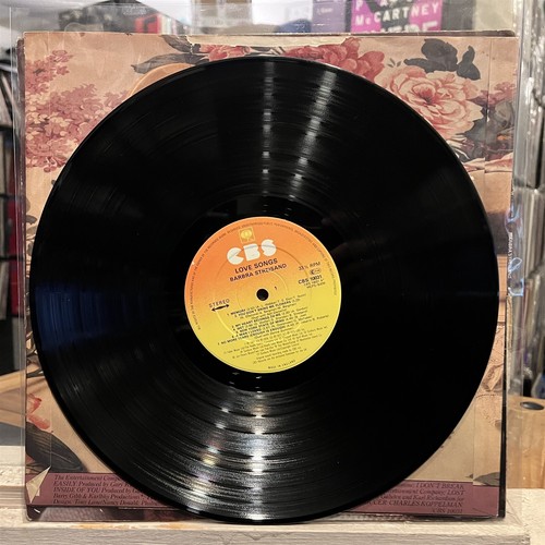 [POP]~VG+ LP~BARBRA STREISAND~Love Songs~[Original 1981~CBS~Issue]~UK IMPORT~ - Picture 4 of 6