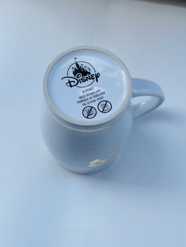 Seltene Disney Exklusiv, Mickey Travel Mug "Mickey True" Weiß mit Goldrand 15oz - Bild 6 von 8