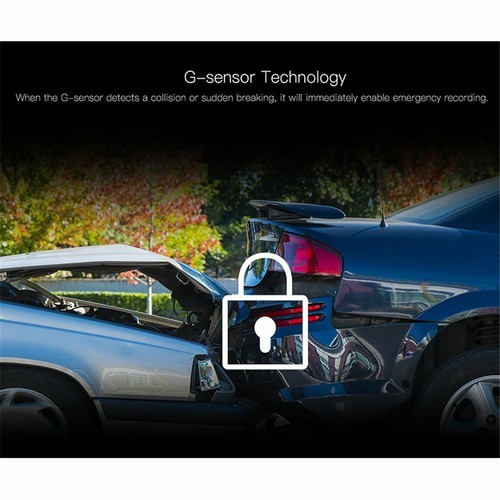 Full HD 1080P auto camion DVR 135 obiettivo cruscotto videocamera sensore G dashcam - Foto 5 di 12