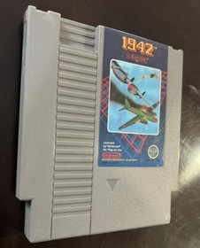 Nintendo NES - 1942 - Authentic - Tested - Excellent - See Photos
