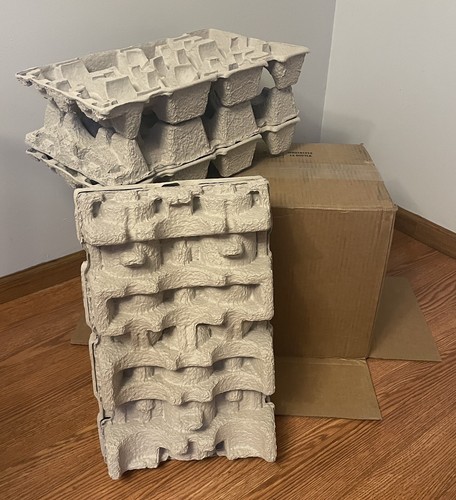 12 Pack Wine Bottle Shipper, Packaging, Molded Cardboard, 🍷used - Picture 5 of 5