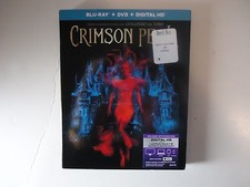 Crimson Peak (Blu-ray/DVD, 2016, 2-Disc Set, Digital HD) NEW w/slipcover