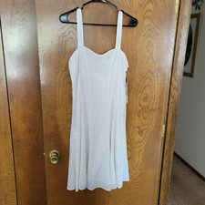 NWT Lauren Ralph Lauren White Eyelet Sundress Sz. 6 NEW