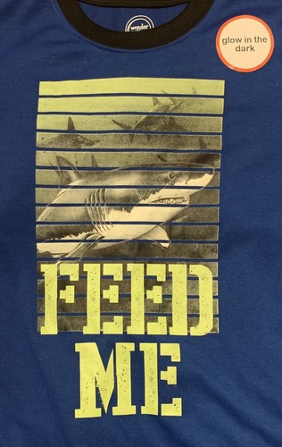 Boys XS 4-5 Summer Pajamas 3 Pc Shorts Pants Glow In Dark Pajama Set 5t - Picture 5 of 7