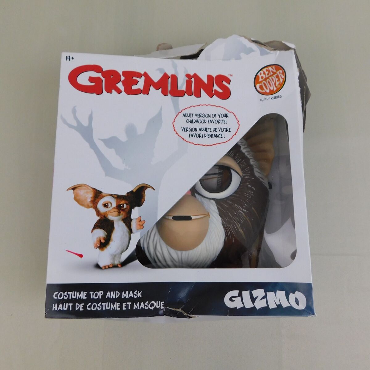 Classic Gremlin Mogwai Gizmo Adult Costume Classic Gremlin Mogwai Gizmo Adult Costume
