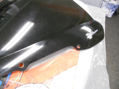 NOS Zero Gravity Dark Smoke Double Bubble Windscreen Fits: 99-00 CBRF4 16-403-19 - Picture 3 of 7