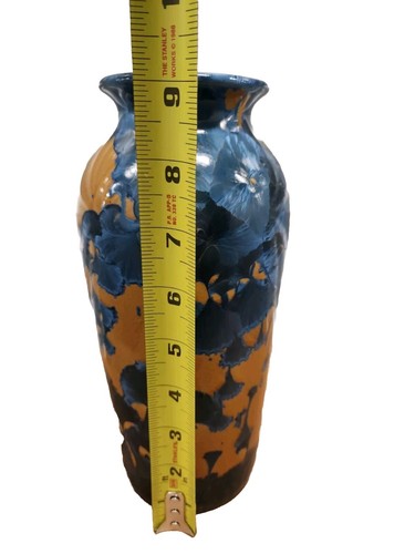 Gorgeous Crystalline Glaze Art Pottery Vase by Jim Rorie - Picture 3 of 15