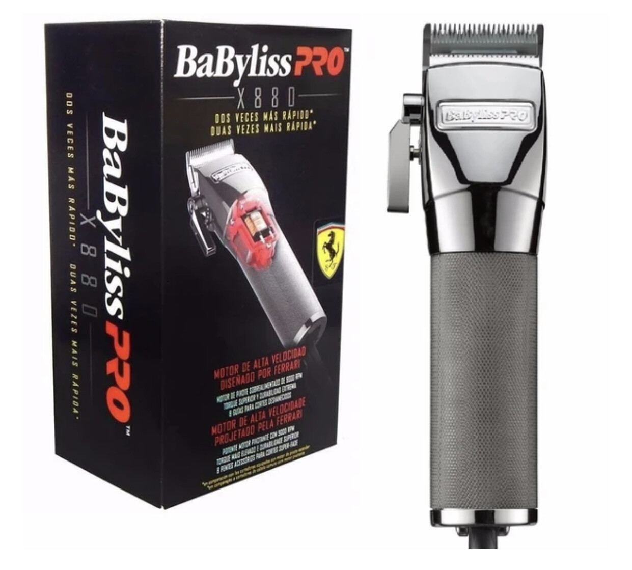 babylisspro steelfx supercharged pivot motor clipper