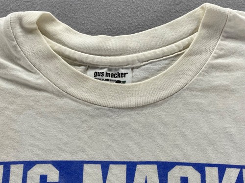 Vintage Gus Macker Indoor JAM! Shirt Cutoff Men’s L Saginaw Valley Sponsor Promo - Picture 3 of 18