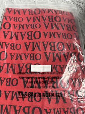 NEW Supreme Obama Jacquard T-Shirt Red M | eBay