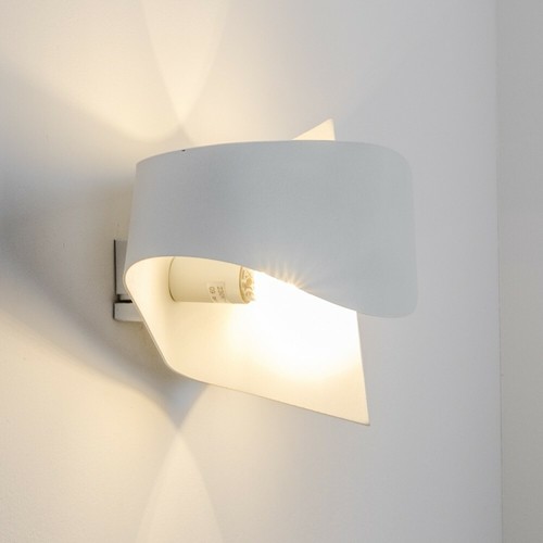 Design LED Wandleuchte Strahler weiß Flur Lampe Wohn Zimmer Leuchte Wandlampe - Bild 6 von 10