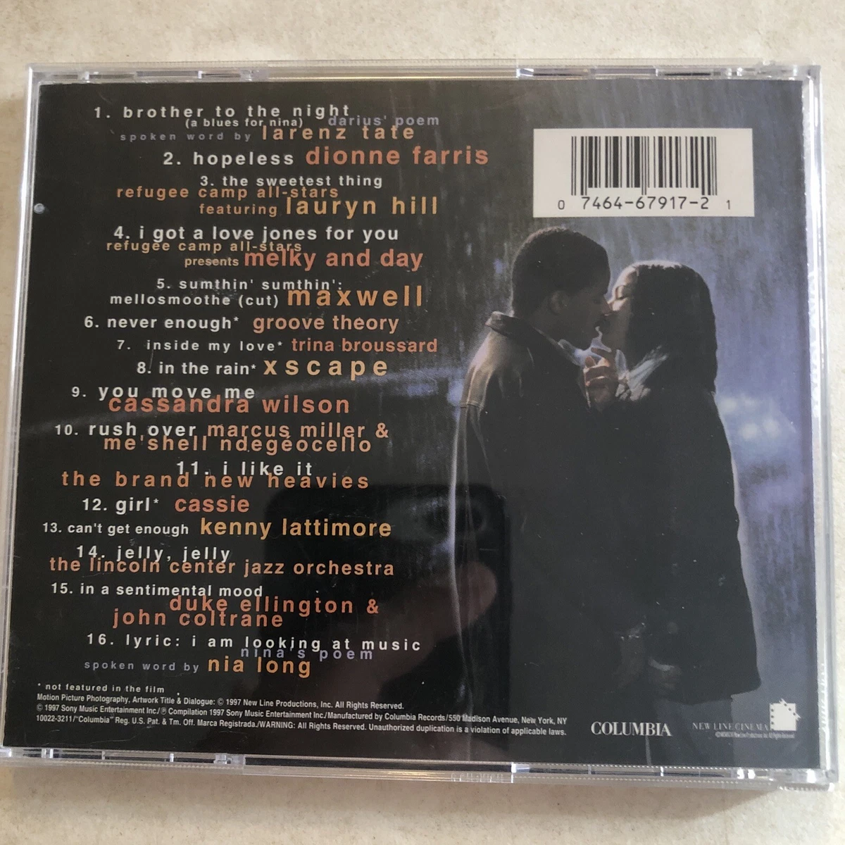 Love Jones: The Music (1997 Film) - Audio CD