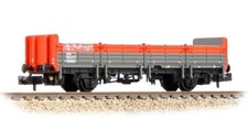 Graham Farish 373-626E OBA Open Wagon Low Ends 110548 BR Railfreight Red/Grey