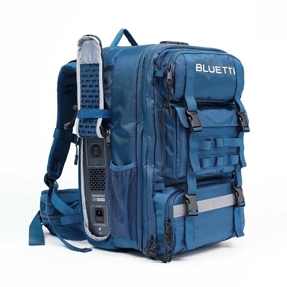 BLUETTI Handsfree 1 Tragbar Powerstation 300W LiFePO4 268Wh 42L Wandern Rucksack - Bild 2 von 4