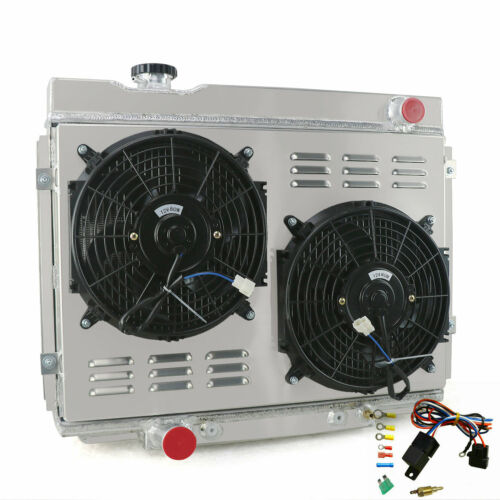 4-Row Radiator Shroud Fan Relay For 1967-1970 68 Ford Mustang/ Mercury Cougar V8 - Picture 4 of 15