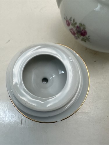 Juego de 3 piezas de tetera vintage de porcelana Henneberg 1777 de la República Democrática Alemana - Imagen 6 de 15
